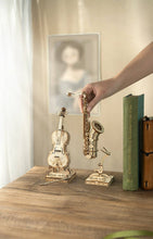 Load image into Gallery viewer, 3D Laser Cut Wooden Puzzle: Cello
