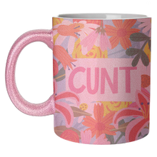 Load image into Gallery viewer, Mugs 'Funny Humour Cunt Design': Mug Colour Inner &amp; Handle 11oz - Orange
