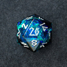 Load image into Gallery viewer, Moonbeam Resin 30mm D20
