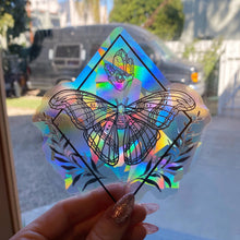 Load image into Gallery viewer, Moth Suncatcher Window Decal
