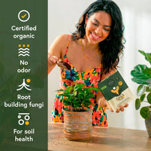 Load image into Gallery viewer, Enrich Organic Plant Food and Soil Amendment 14 oz
