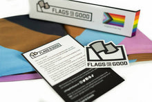 Load image into Gallery viewer, Progress LGBTQ+ Pride Flag: (L) 3ft x 5ft Double-Sided with Grommets
