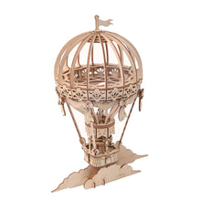 Load image into Gallery viewer, 3D Laser Cut Wooden Puzzle: Hot Air Balloon
