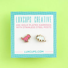Load image into Gallery viewer, Dino Cookie Style 2 Earrings
