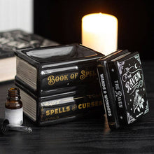 Load image into Gallery viewer, Book of Spells Gothic Halloween Oil Burner and Wax Warmer
