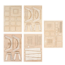 Load image into Gallery viewer, 3D Laser Cut Wooden Puzzle: Eiffel Tower

