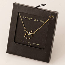 Load image into Gallery viewer, Secret Box Sagittarius Constellation Necklace: GD
