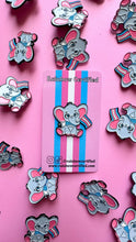 Load image into Gallery viewer, Elliot the Elephant Transgender LGBTQ+ Pin
