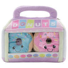 Load image into Gallery viewer, Box of Donuts Packaging Fleece Plush
