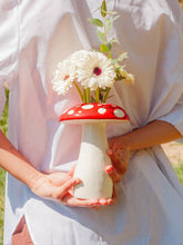 Load image into Gallery viewer, Amanita Mushroom Vase (Small or Large)
