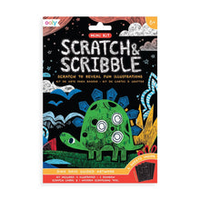 Load image into Gallery viewer, Mini Scratch &amp; Scribble Art Kit: Dino. Days

