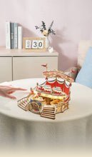 Load image into Gallery viewer, Electro-Mechanical Wooden Puzzle: Tilt-A-Whirl

