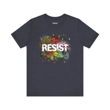 Load image into Gallery viewer, RESIST TeeShirt | Resist TShirts | No Kings Protest Apparel | Resist Facism: Black Heather / L
