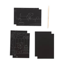 Load image into Gallery viewer, Mini Scratch &amp; Scribble Art Kit: Playful Pups
