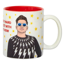 Load image into Gallery viewer, David Trying Hard Not To Connect Mug
