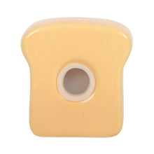 Load image into Gallery viewer, Kawaii Toast Salt and Pepper Shakers in Toaster Holder
