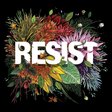 Load image into Gallery viewer, RESIST TeeShirt | Resist TShirts | No Kings Protest Apparel | Resist Facism: Black Heather / M
