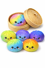Load image into Gallery viewer, *PREORDER*  4" Mystery Squishy Dumpling - Tie Dye
