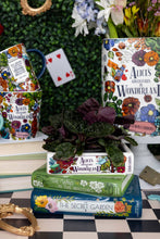 Load image into Gallery viewer, Stacked Books Planter, Alice/Wind in the Willows/The Secret
