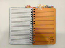Load image into Gallery viewer, Rainbow BriteRB Starlite Twink Star Spiral 5 Tabbed Notebook
