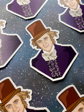 Load image into Gallery viewer, Vinyl Decal - "Willy Wonka" Gene Wilder
