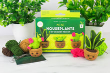Load image into Gallery viewer, POCKET CROCHET CRAFT KITS - MINI HOUSEPLANTS

