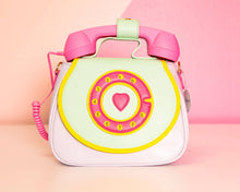 Load image into Gallery viewer, Ring Ring Phone Convertible Handbag: Mermaizing Blue
