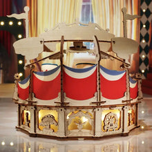 Load image into Gallery viewer, Electro-Mechanical Wooden Puzzle: Tilt-A-Whirl
