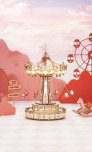 Load image into Gallery viewer, Electro-Mechanical Wooden Puzzle: Swing Ride
