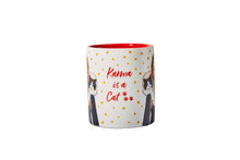 Load image into Gallery viewer, Karma is a Cat Pop Star Coffee Mug
