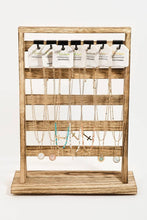 Load image into Gallery viewer, Wooden Necklace Display Stand: WOOD
