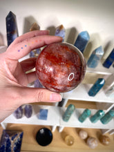 Load image into Gallery viewer, Fire Quartz Sphere
