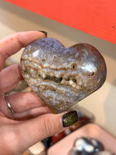 Load image into Gallery viewer, Ocean Jasper (8th Vein) Heart
