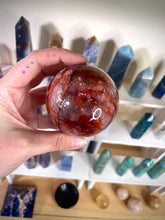 Load image into Gallery viewer, Fire Quartz Sphere

