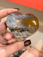 Load image into Gallery viewer, Ocean Jasper (8th Vein) Heart
