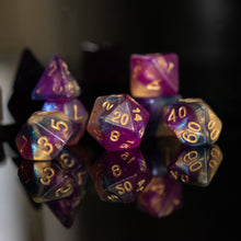 Load image into Gallery viewer, Orion Nebula Acrylic Dice Set
