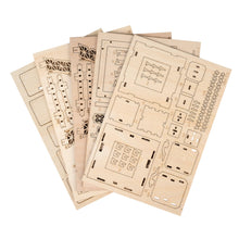 Load image into Gallery viewer, 3D Laser Cut Wooden Puzzle: Eiffel Tower

