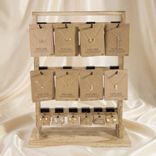 Load image into Gallery viewer, Wooden Necklace Display Stand: WOOD
