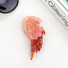Load image into Gallery viewer, Acetate Marine Life Hair Clip, Squid &amp; Jellyfish Claw Clip: Orca
