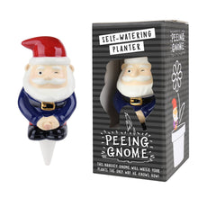 Load image into Gallery viewer, Peeing Gnome - Self Watering Planter
