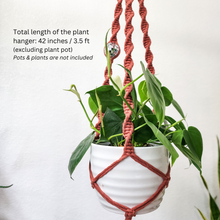 Load image into Gallery viewer, Macrame Disco Ball Plant Hanger, Handmade Boho Home Décor: All 5 Colors (1 each)
