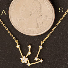 Load image into Gallery viewer, Secret Box Aquarius Constellation Necklace: GD
