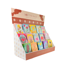 Load image into Gallery viewer, Flower Garden Tarot Seed Collection + Free Cardboard Display
