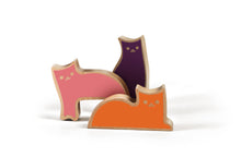 Load image into Gallery viewer, Crazy Cat Lady- Wooden Stacking Game
