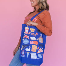 Load image into Gallery viewer, Stars Hollow Icons Canvas Tote Bag
