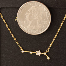 Load image into Gallery viewer, Secret Box Aries Constellation Necklace: GD
