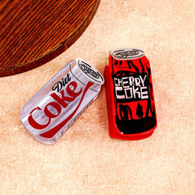 Load image into Gallery viewer, Coke Can Hair Claw, Summer Soda Can - Inspired Hair Clip: White
