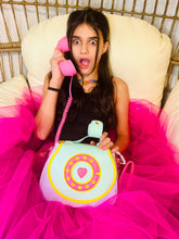 Load image into Gallery viewer, Ring Ring Phone Convertible Handbag: Mermaizing Blue
