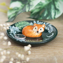 Load image into Gallery viewer, Green Fox Trinket Dish
