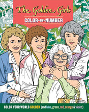 Load image into Gallery viewer, Golden Girls Color-by-Number by Editors of Thunder Bay Press: Flexibound; 192 pages / English
